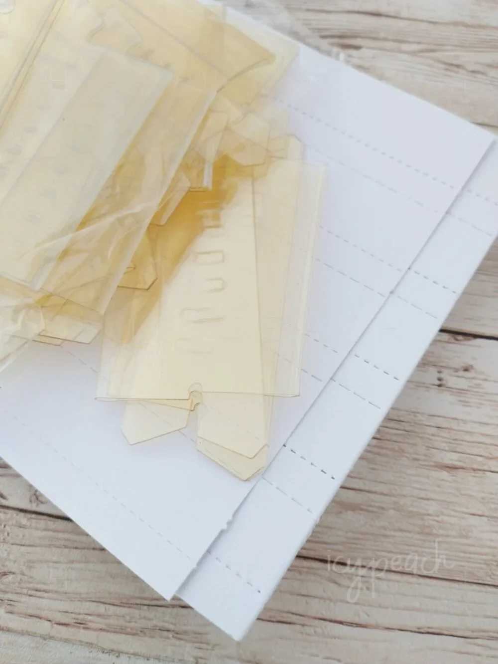 Hanging File Folder Tabs with Inserts 25 Pack Plastic Index Tabs Office Supply